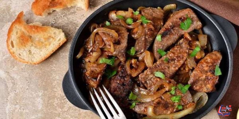 طريقة عمل الكبدة المشوية