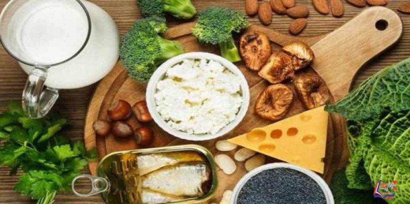 أطعمة غنية بالكالسيوم وفيتامين د